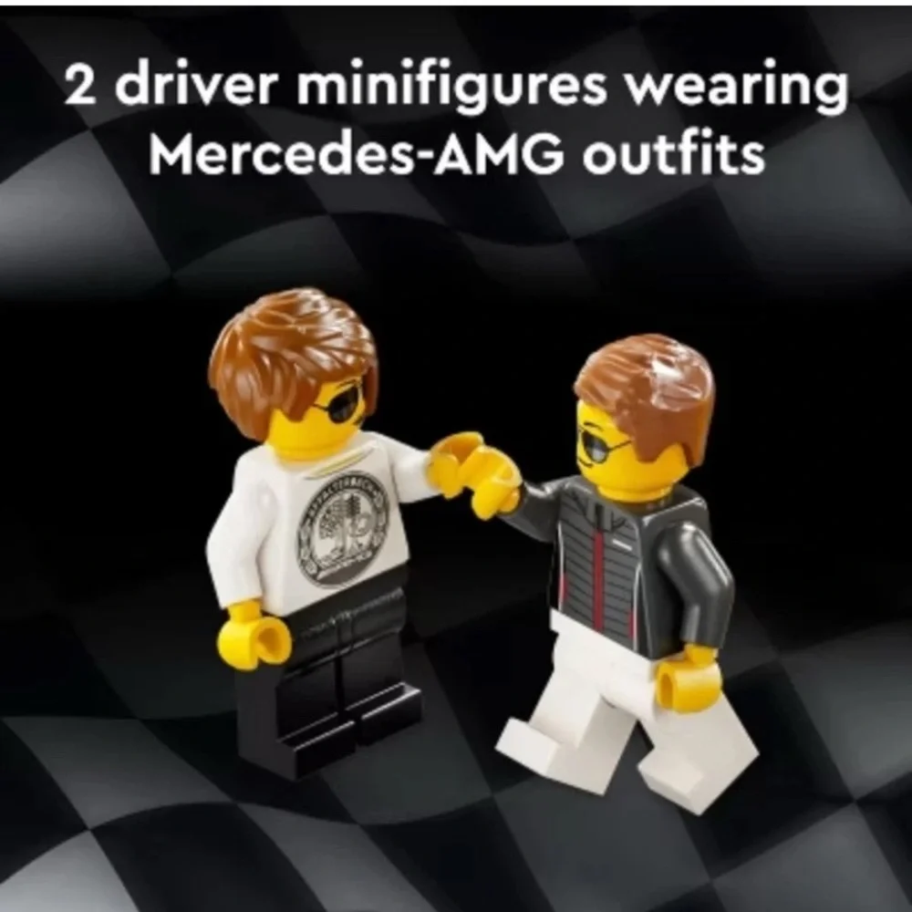 LEGO 76924 Speed Champions Mercedes-AMG G 63 & Mercedes-AMG SL 63 F1 NEW Sealed